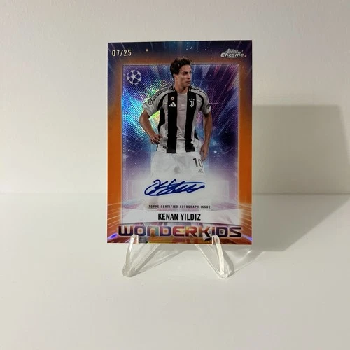 Kenan Yildiz 2024 Topps Chrome /25