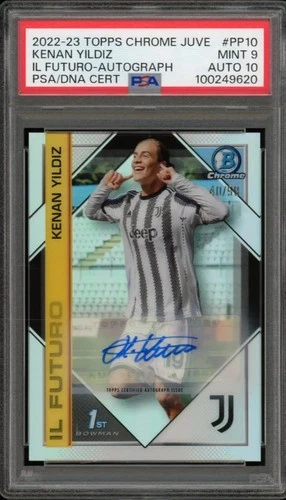 Kenan Yildiz 2023 Topps Chrome /99