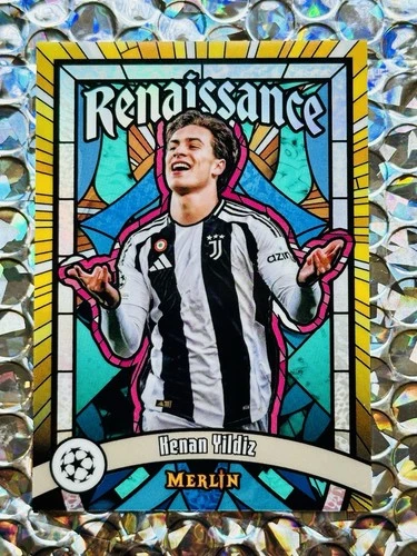 Kenan Yildiz 2024 Topps Chrome Merlin