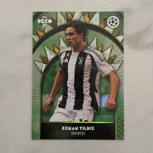 Kenan Yildiz 2024 Topps Deco /99