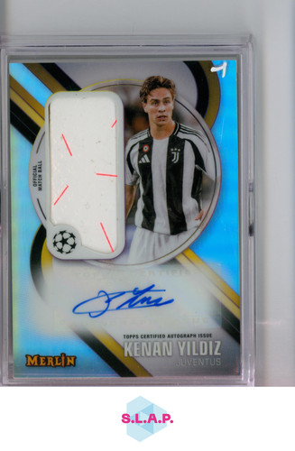 Kenan Yildiz 2024 Topps Merlin Chrome