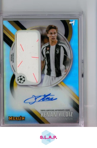 Kenan Yildiz 2024 Topps Merlin Chrome