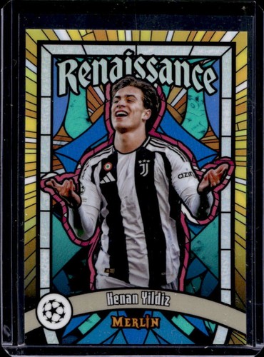 Kenan Yildiz 2024 Topps Merlin Chrome