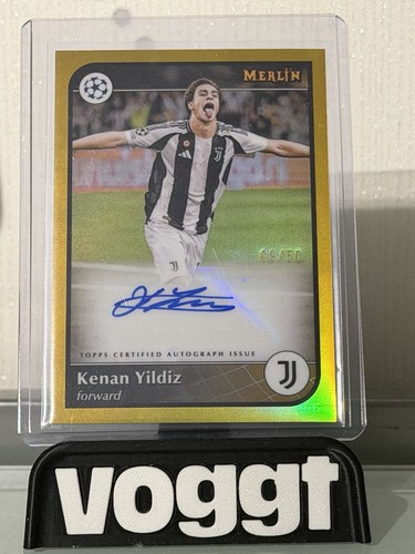 Kenan Yildiz 2024 Topps Merlin Chrome /50