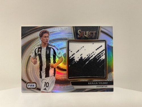 Kenan Yildiz 2024 Panini Select Silver Prizm
