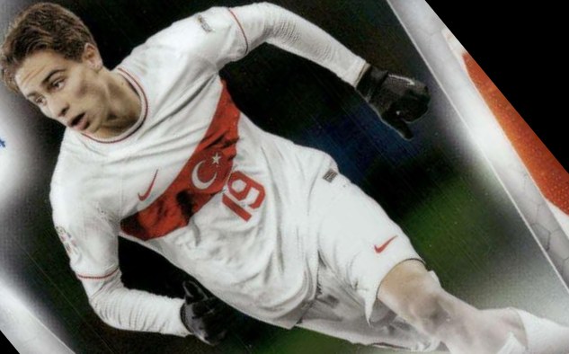 Kenan Yildiz 2024 Topps Chrome UEFA EURO