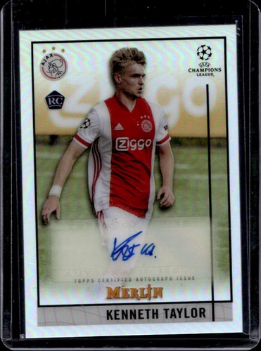Kenneth Taylor 2021 Topps Merlin Chrome