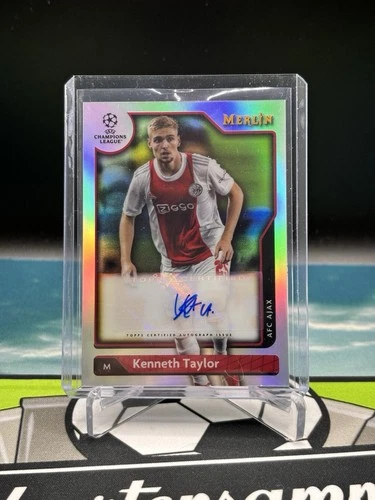 Kenneth Taylor 2022 Topps Merlin Chrome