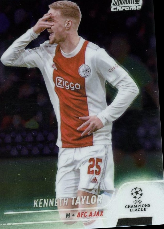Kenneth Taylor 2021 Topps Stadium Club Chrome UEFA 43