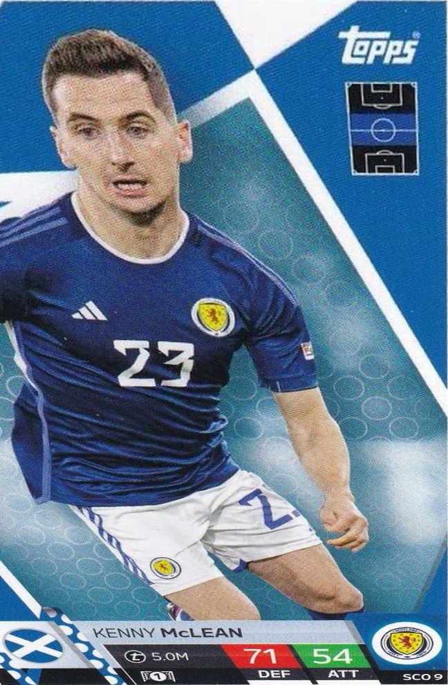Kenny McLean 2024 Topps Match Attax UEFA EURO