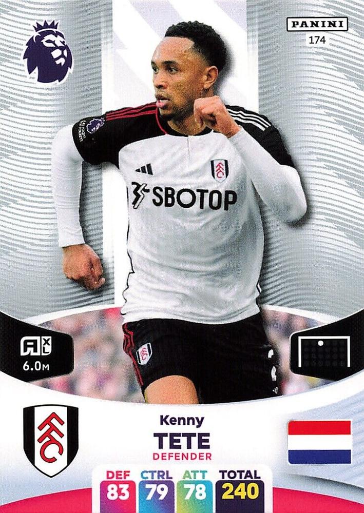 Kenny Tete 2024 Panini Adrenalyn XL Premier League