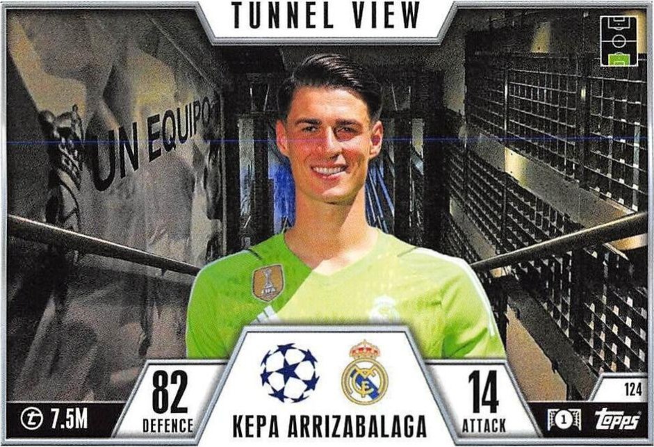 Kepa Arrizabalaga 2023 Topps Match Attax UEFA Club Competitions Extra