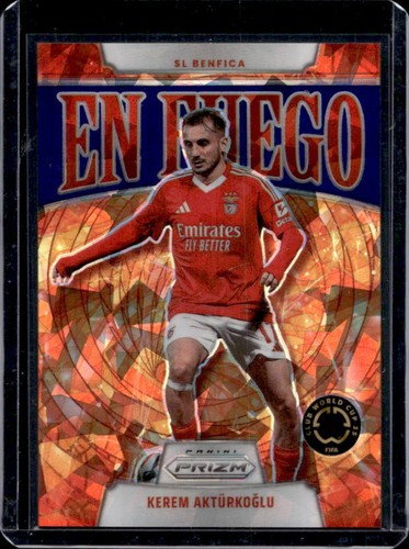 Kerem Aktürkoglu 2025 Panini Prizm Blue Ice /99
