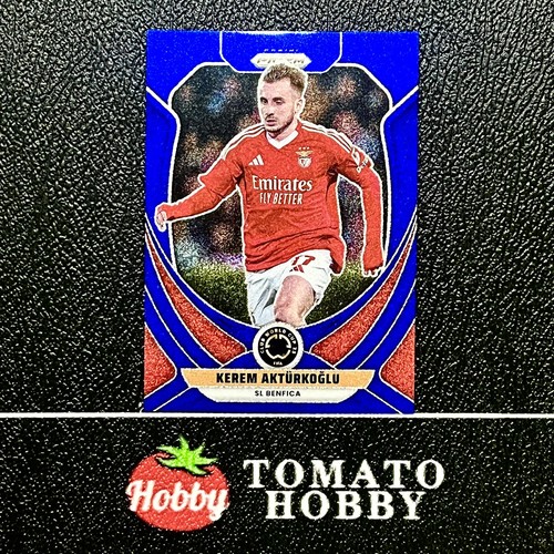Kerem Aktürkoglu 2025 Panini Prizm Club World Cup Blue Glitter Refractor /149