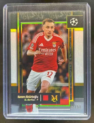 Kerem Akturkoglu 2024 Topps Museum Gold /50