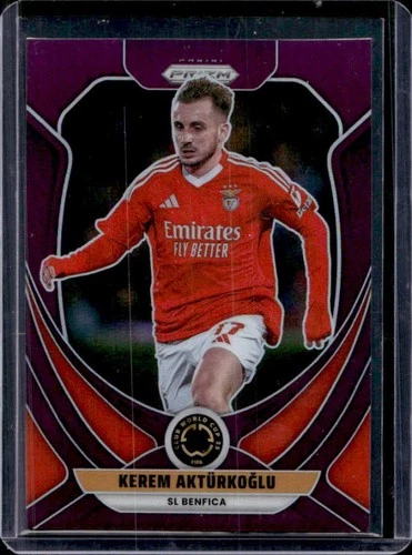 Kerem Akturkoglu 2025 Panini Prizm FIFA Club World Cup Purple /125