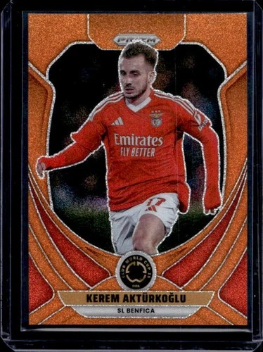Kerem Akturkoglu 2025 Panini Prizm Orange Glitter /99
