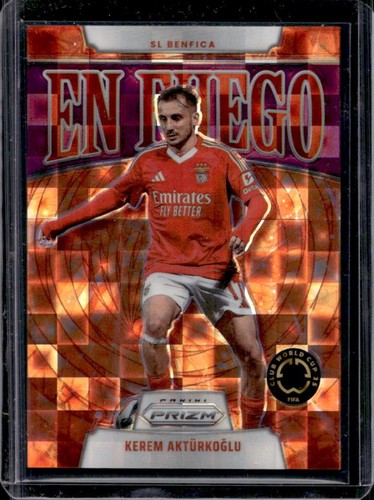 Kerem Akturkoglu 2025 Panini Prizm Purple Pandora /49