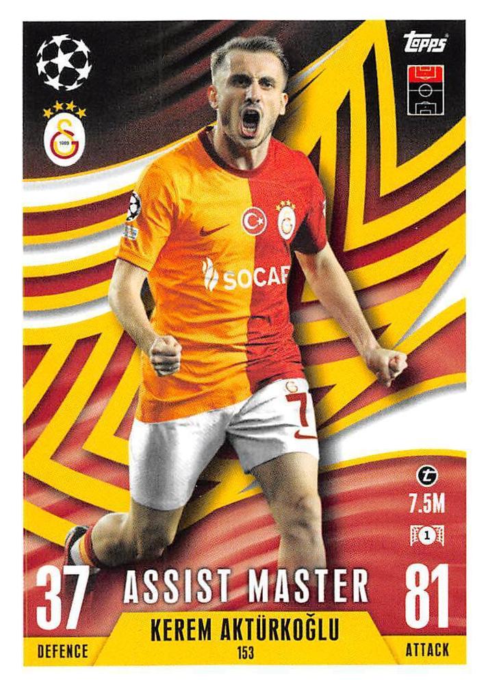 Kerem Akturkoglu 2023 Topps Match Attax UEFA Club Competitions Extra