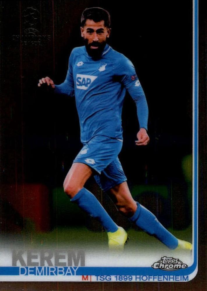 Kerem Demirbay 2018 Topps Chrome UCC 58