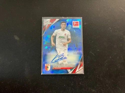 Keven Schlotterbeck 2024 Topps Chrome Bundesliga Sapphire