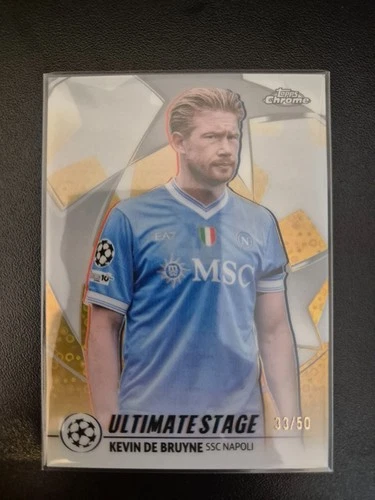 Kevin de Bruyne 2025 Topps Chrome /50