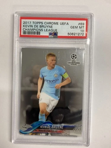 Kevin de Bruyne 2018 Topps Chrome