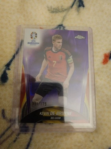Kevin De Bruyne 2024 Topps Chrome Euro 2024 /175