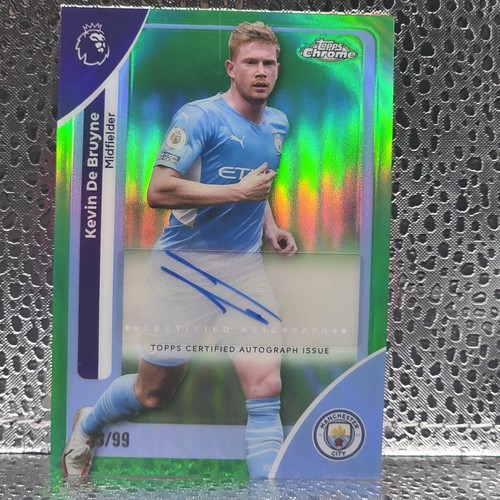 Kevin De Bruyne 2025 Topps Chrome Green /99