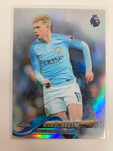 Kevin De Bruyne 2019 Topps Chrome Refractor