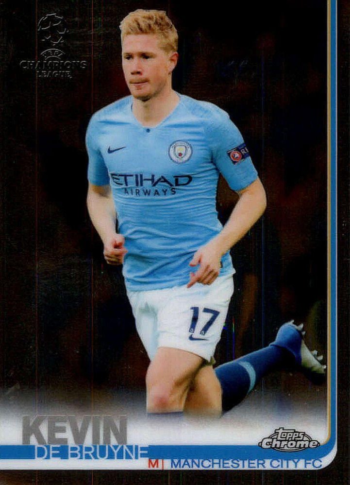 Kevin De Bruyne 2018 Topps Chrome UCC 72
