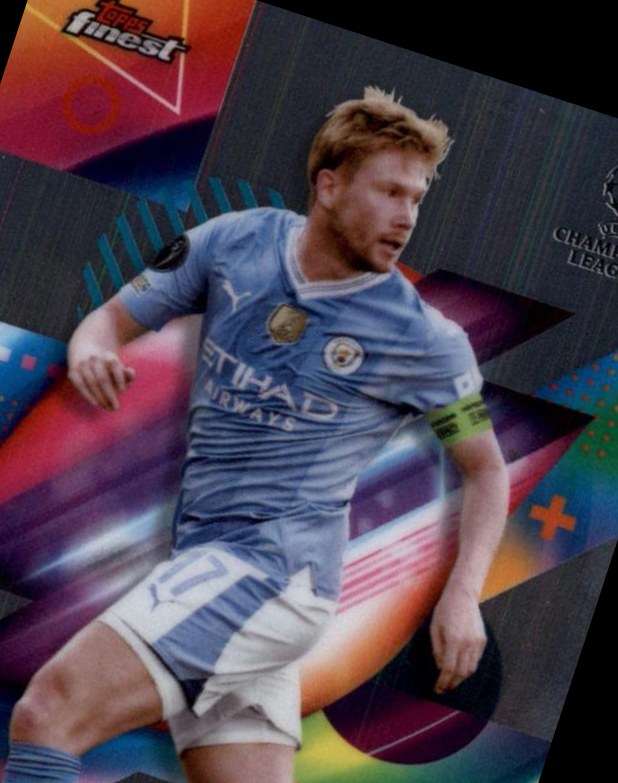 Kevin De Bruyne 2023 Topps Finest UEFA Club Competitions