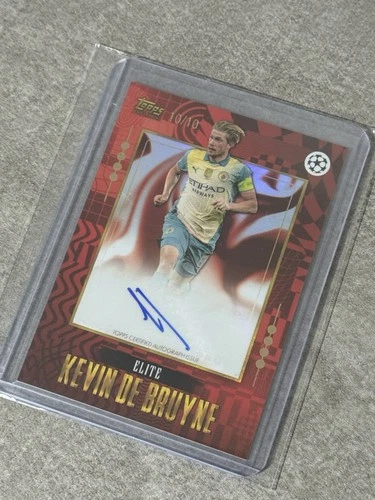 Kevin De Bruyne 2024 Topps Gold UCC Gold /10