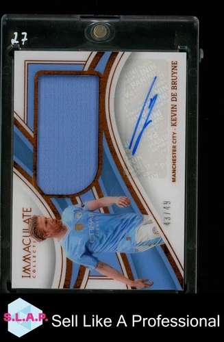 Kevin De Bruyne 2023 Panini Immaculate Collection /49