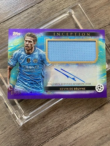 Kevin de Bruyne 2024 Topps Inception 7/25