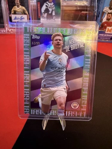 Kevin De Bruyne 2025 Topps Manchester City Team Set /99
