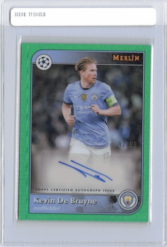 Kevin De Bruyne 2025 Topps Merlin Chrome /99