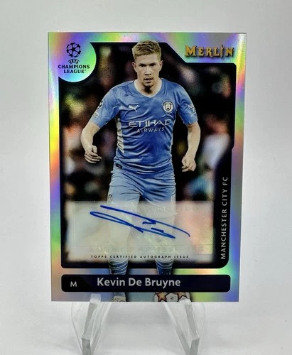Kevin De Bruyne 2021 Topps Merlin Chrome Refractor