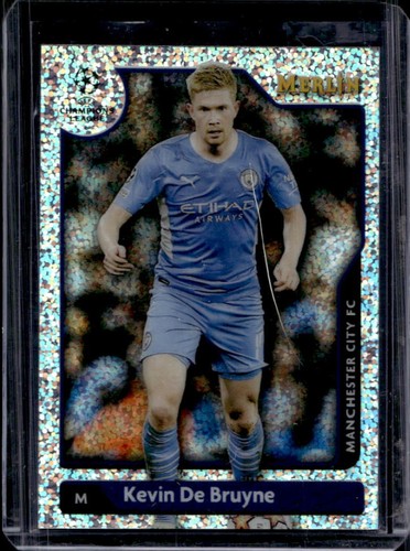 Kevin De Bruyne 2021 Topps Merlin Chrome Speckle Refractor /150