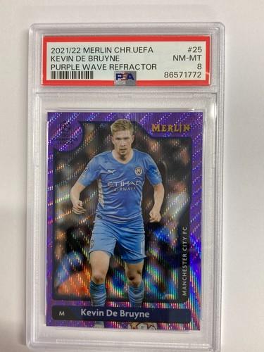 Kevin De Bruyne 2021 Topps Merlin Chrome SSP Parallel /15