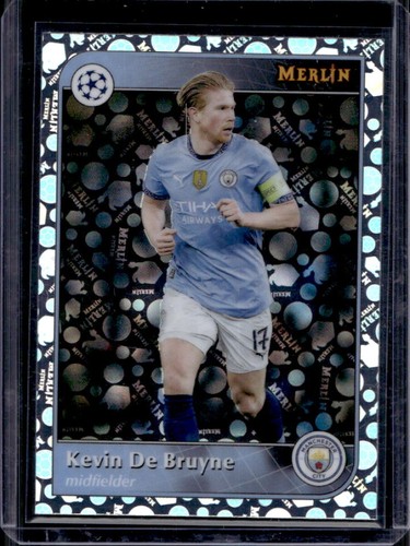 Kevin De Bruyne 2024 Topps Merlin Chrome Vintage Refractor #14