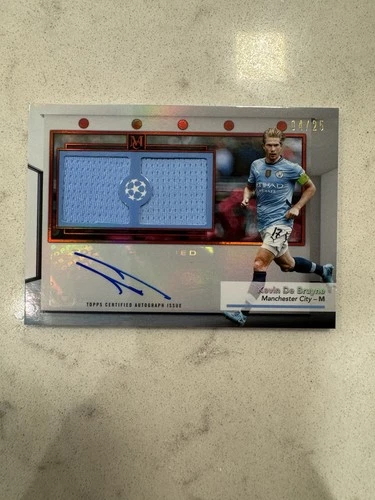 Kevin de Bruyne 2024 Topps Museum /25