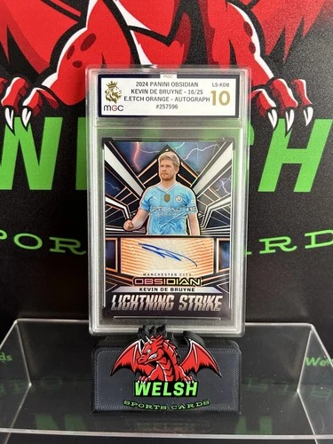 Kevin de Bruyne 2024 Panini Obsidian Orange /25