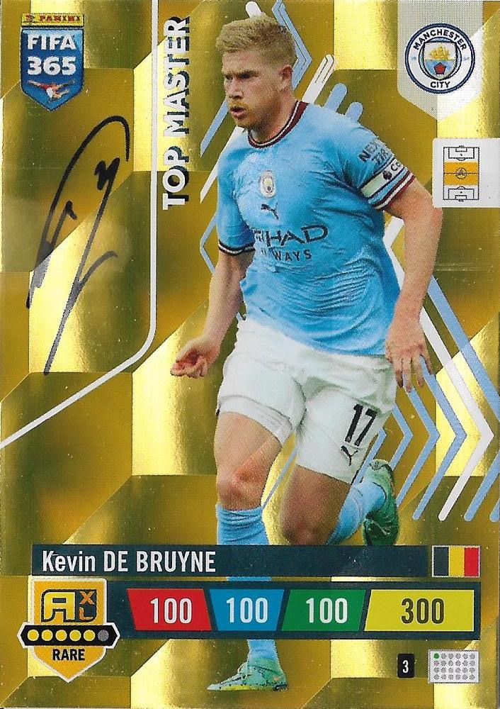 Kevin de Bruyne 2023 Panini Adrenalyn XL FIFA 365