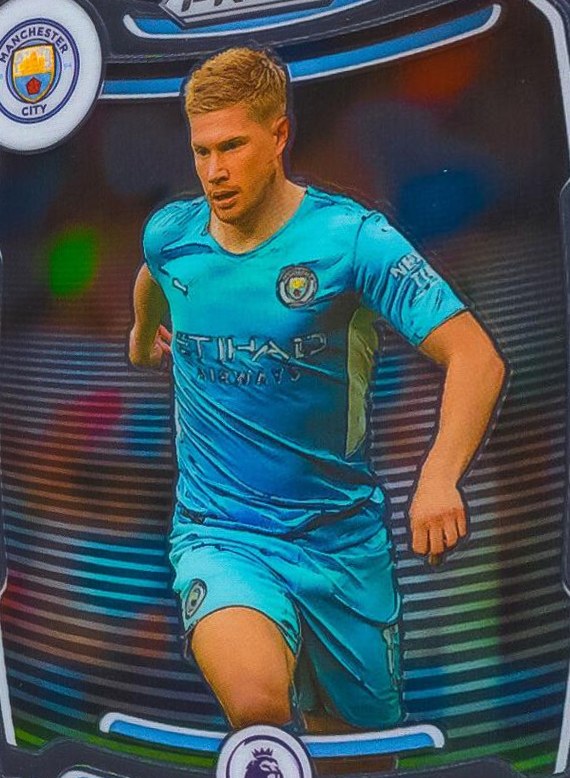 Kevin De Bruyne 2021 Panini Prizm Premier League 12