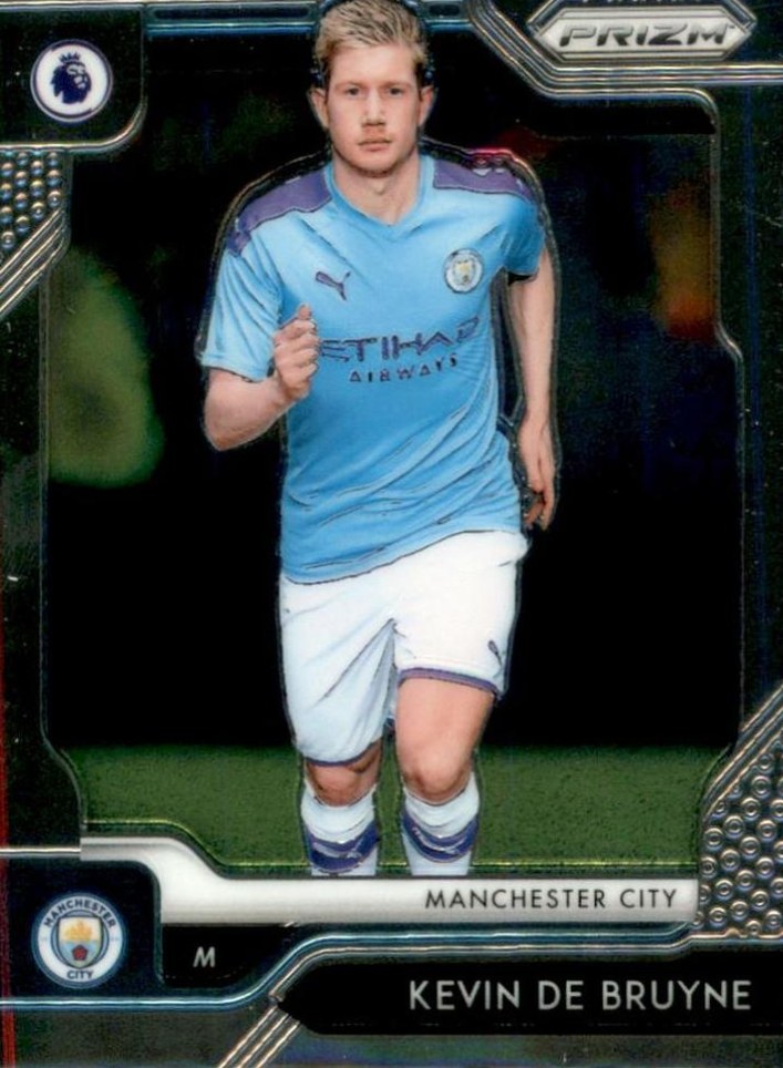 Kevin De Bruyne 2019 Panini Prizm Premier League 156