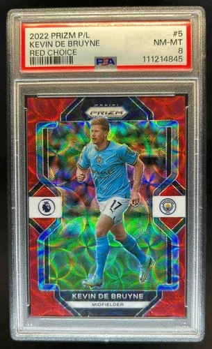 Kevin De Bruyne 2022 Panini Prizm Rosso a Scelta /30