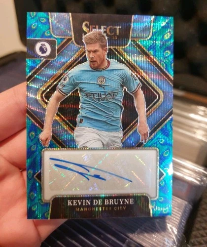 Kevin De Bruyne 2022 Panini Select Peacock