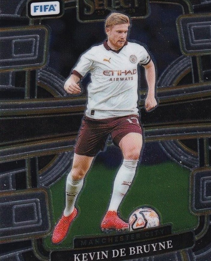 Kevin De Bruyne 2023 Panini Select Set FIFA - Terrace - Winter Camo /99