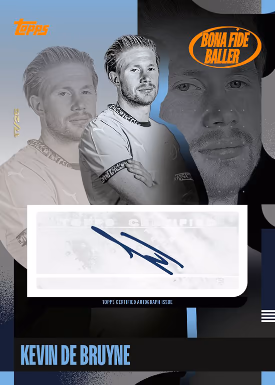 Kevin De Bruyne 2024 Topps Inception UEFA Club Competitions
